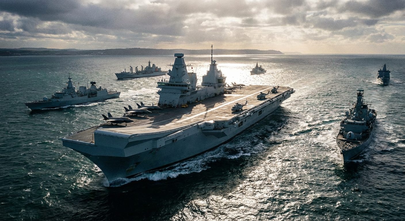 France's New 80,000-Ton Aircraft Carrier: Europe's Largest Naval Vessel